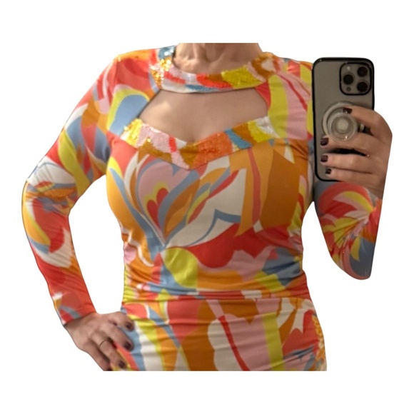 Boston Proper "Into the Sun" Embellished Maxi Dress – Size S – NWOT - Picture 8 of 9